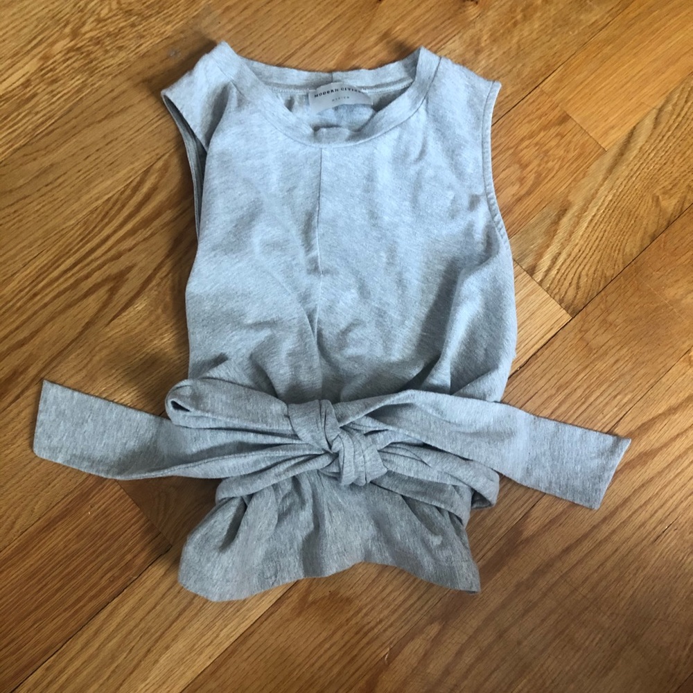 Modern Citizen wrap-around crop top